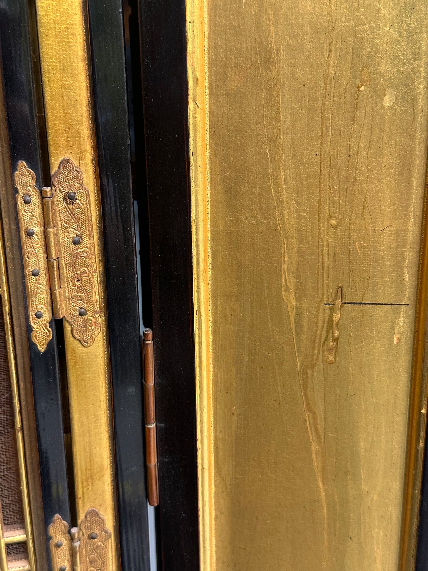 Antique Japanese Meiji Era (late 1800's) Butsudan Family Alter 45”H