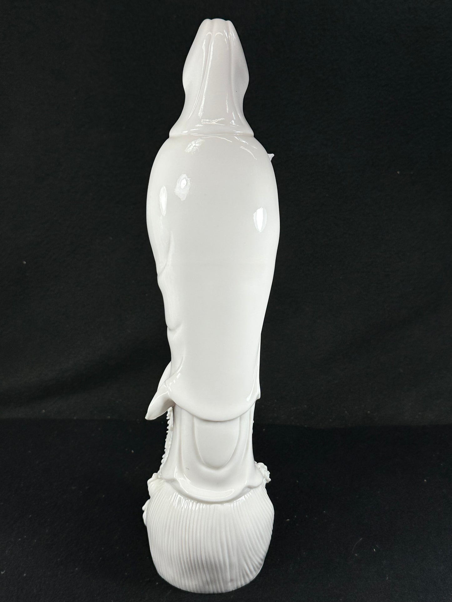 Quan-Yin Statue Porcelain Kutani God/Gooddess of Compassion Drip Fountain 15”