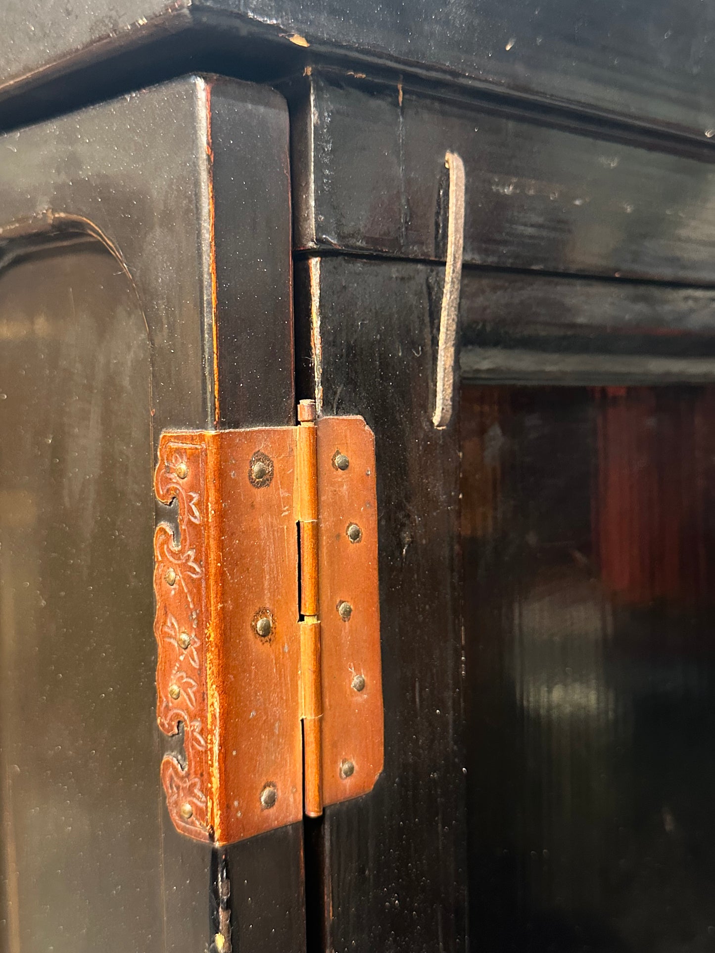 Antique Japanese Meiji Era (late 1800's) Butsudan Family Alter 45”H