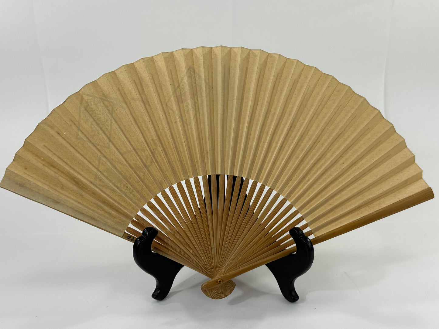 Vintage Japanese Paper Sensu Folding Fan