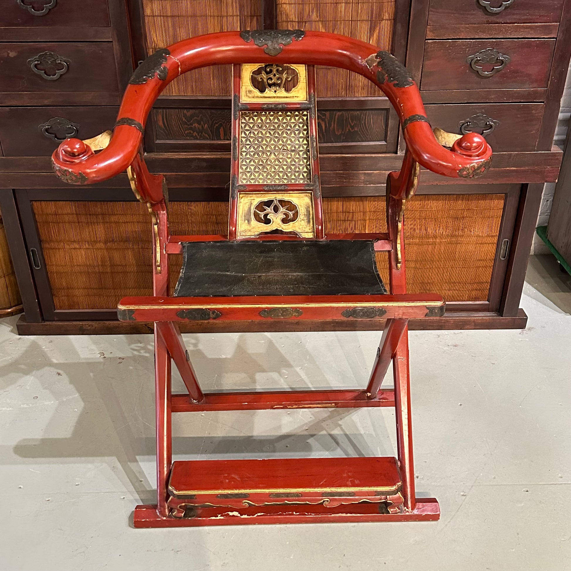 Rare Antique Japanese Edo Era (early 1800's) Red Lacquer Rare Antique Japanese Edo Era (early 1800's) Red Lacquer