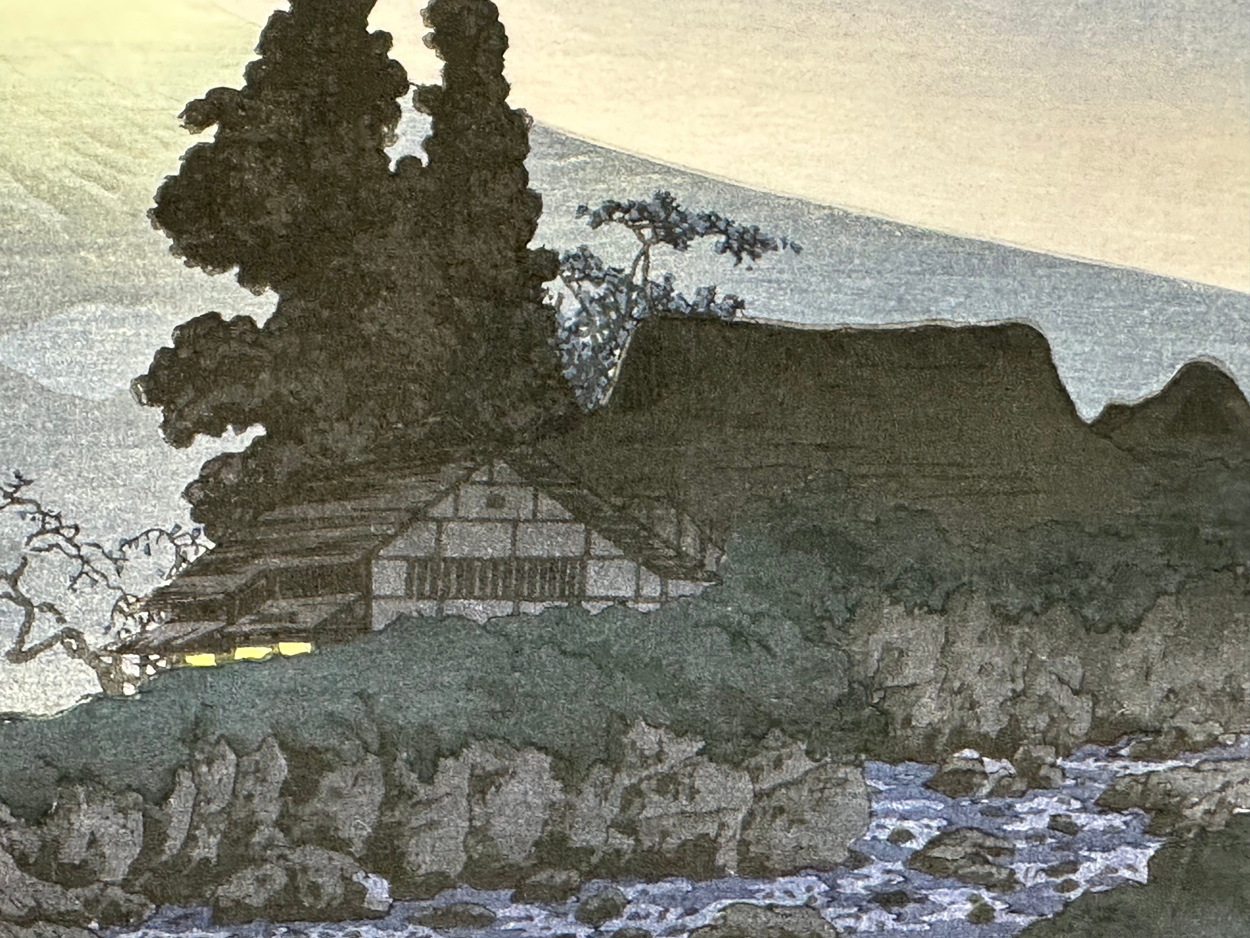 Shotei Takahashi Giclee Woodblock Print Mt Fuji from Mitsukubo 10 