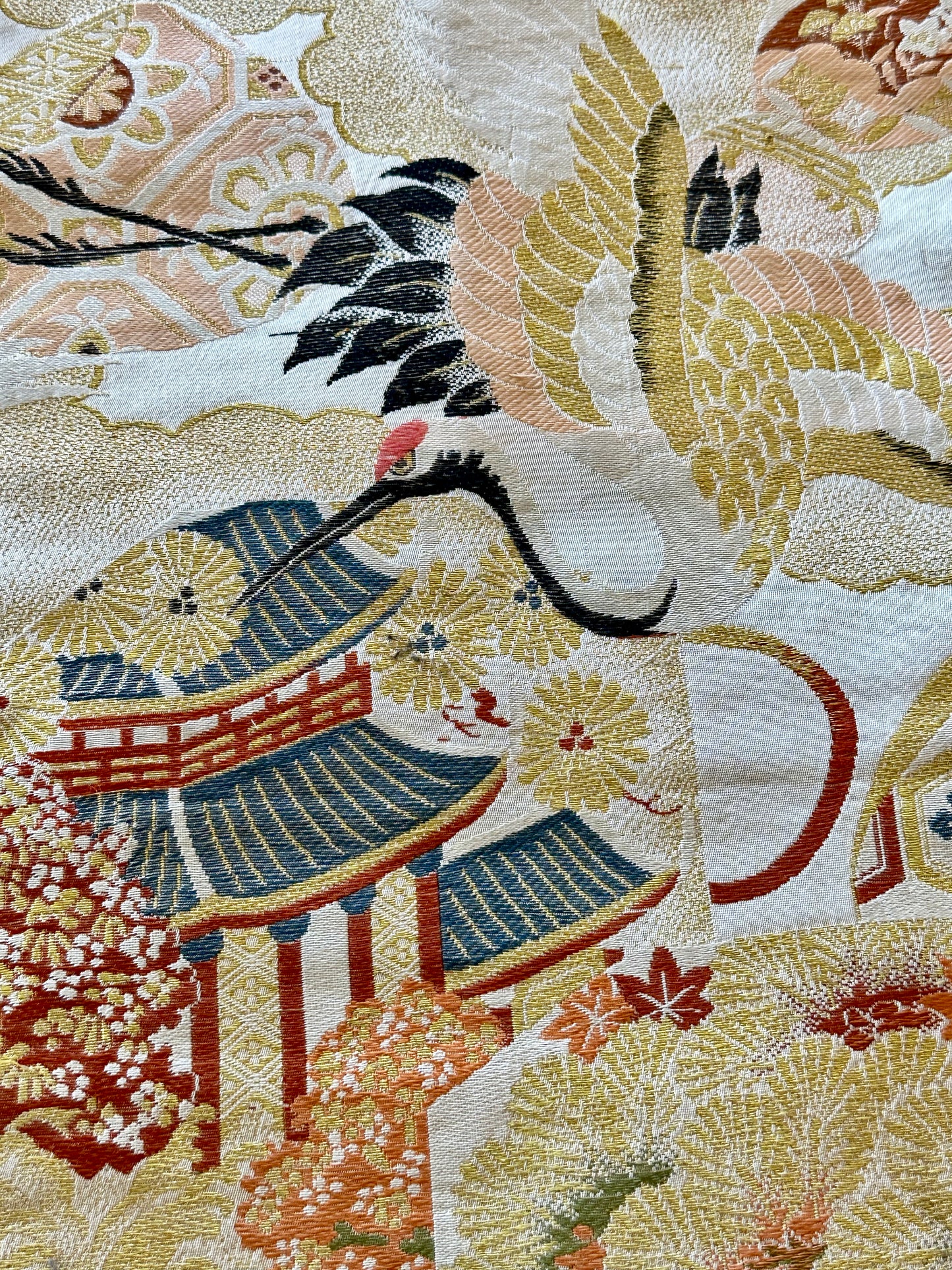 Vintage Japanese Silk Obi 13ft