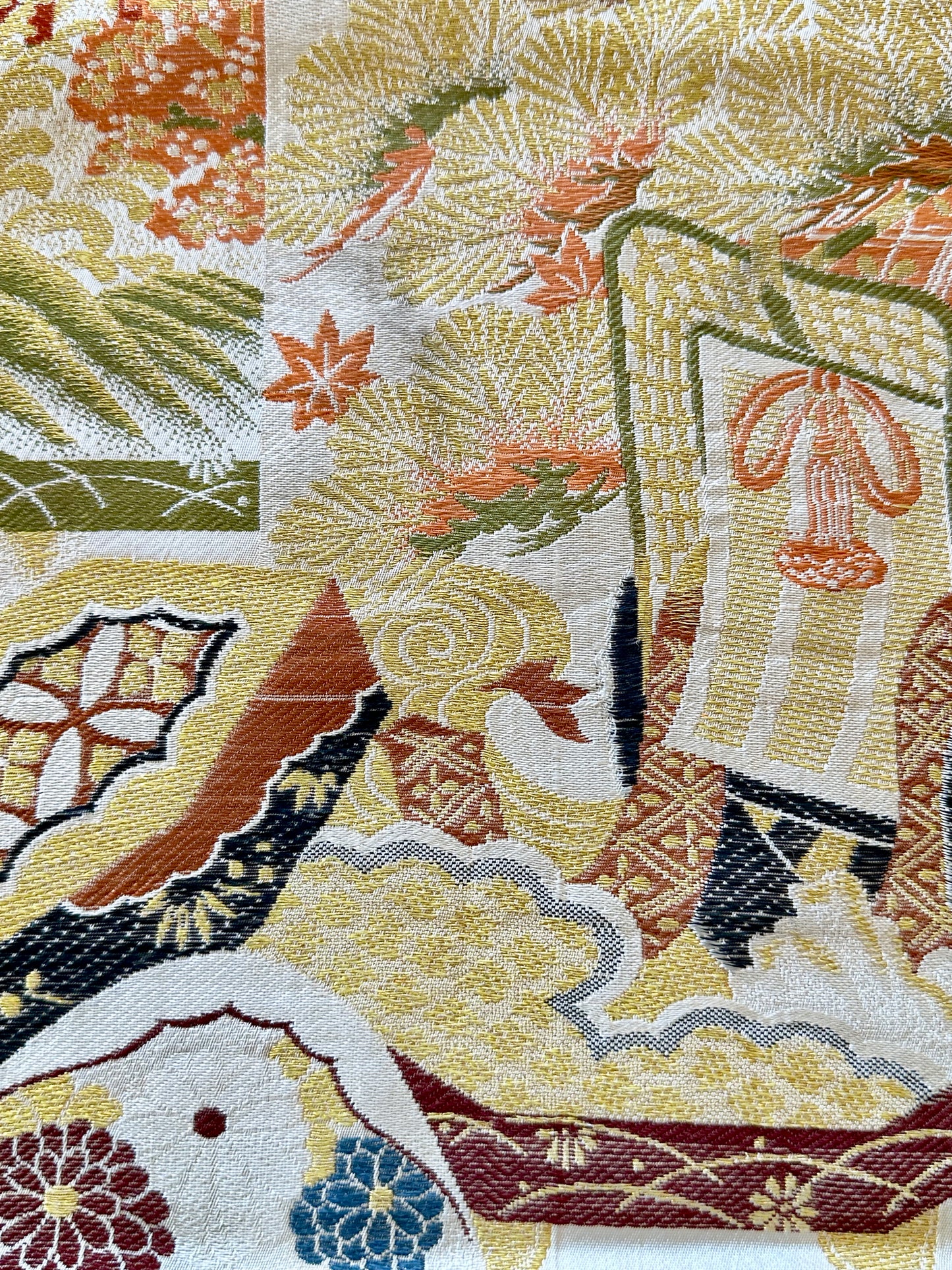 Vintage Japanese Silk Obi 13ft
