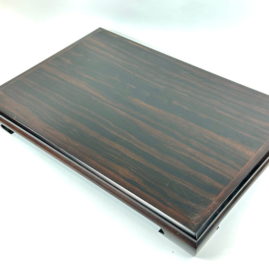 Vintage Japanese Ebony Display Stand – Ikebana Vessel / Bonsai / Art Object Riser / Kaidai 19"