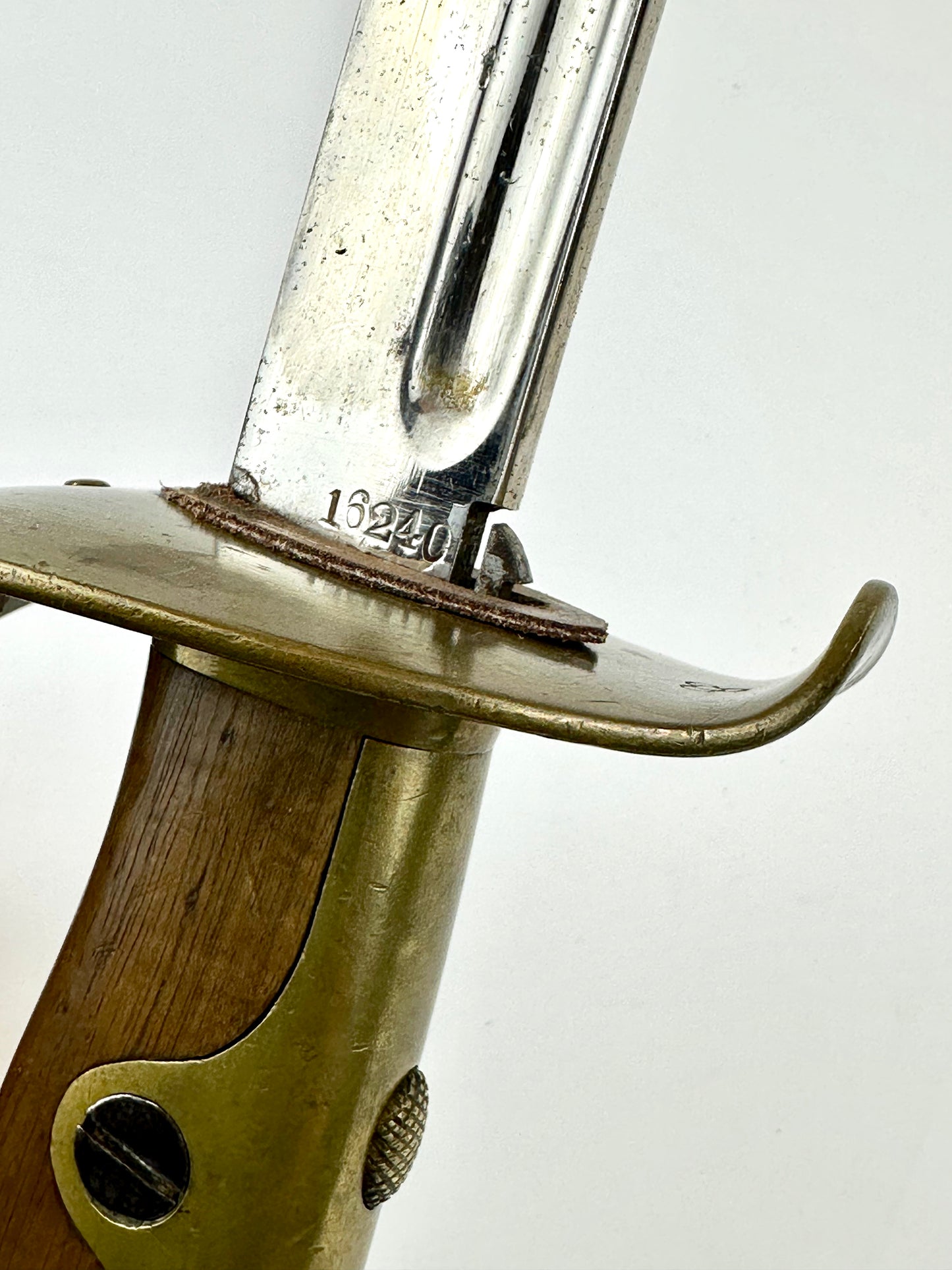 Rare Antique Japanese Type 25 Cavalry Sword Meiji c1896 Tokyo Artillery Arsenal Four Cannonballs Stamp 37" LS#119