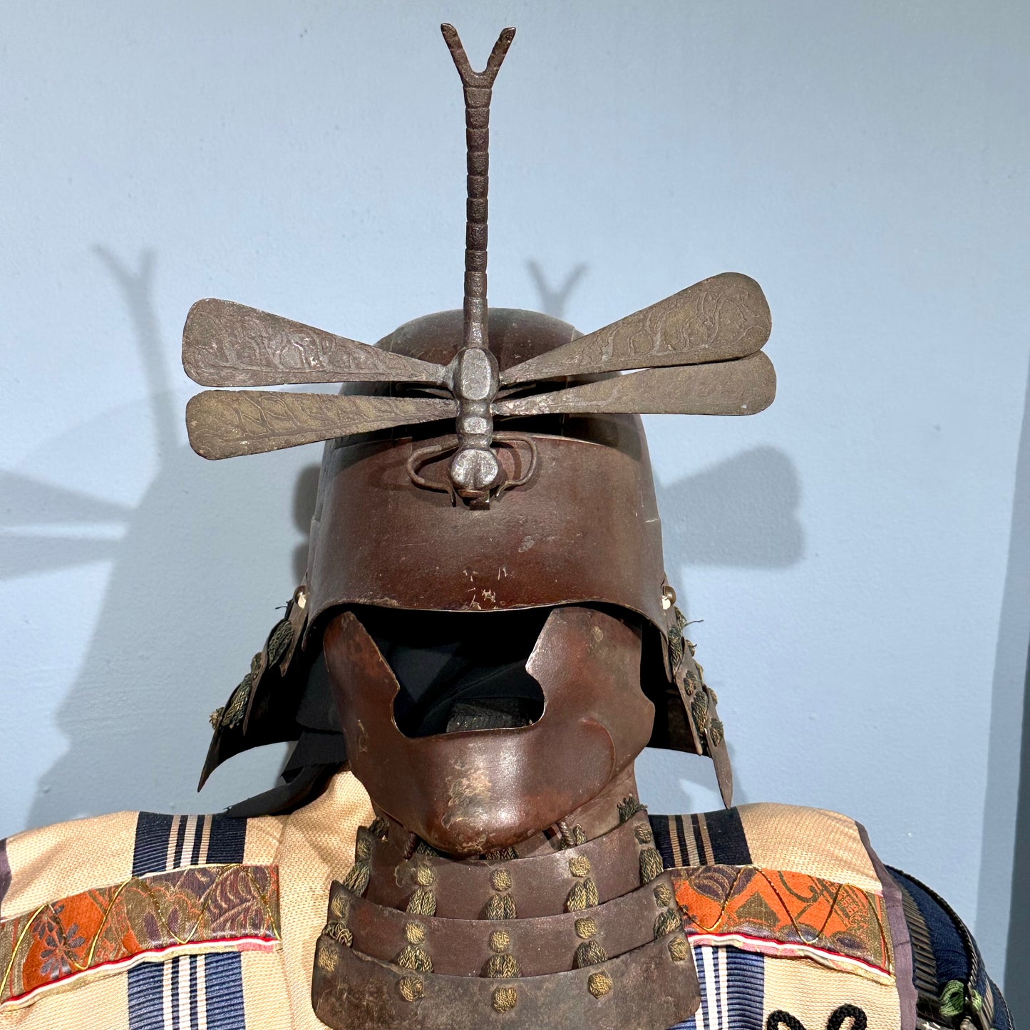 Rare Antique Japanese Samurai Armor Late Edo Tōsei Gusoku Full Suit w Kabuto