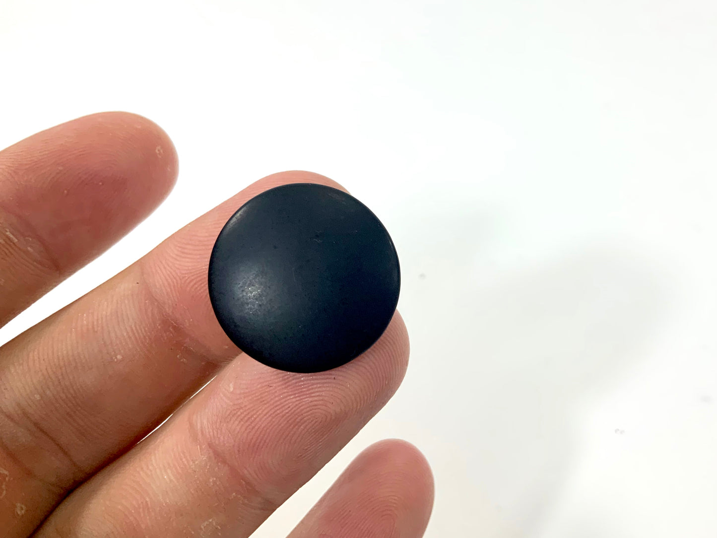 Vintage Japanese Go Game Stones 9mm X10 For Replacement - Black Slate