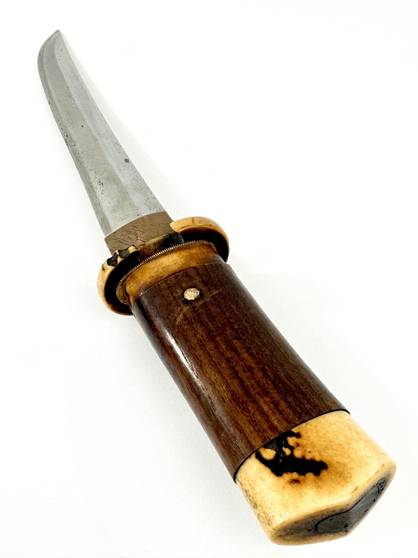 Japanese Samurai Tanto Short Sword Signed "Tomoyuki" c15th-18th Century LS#008