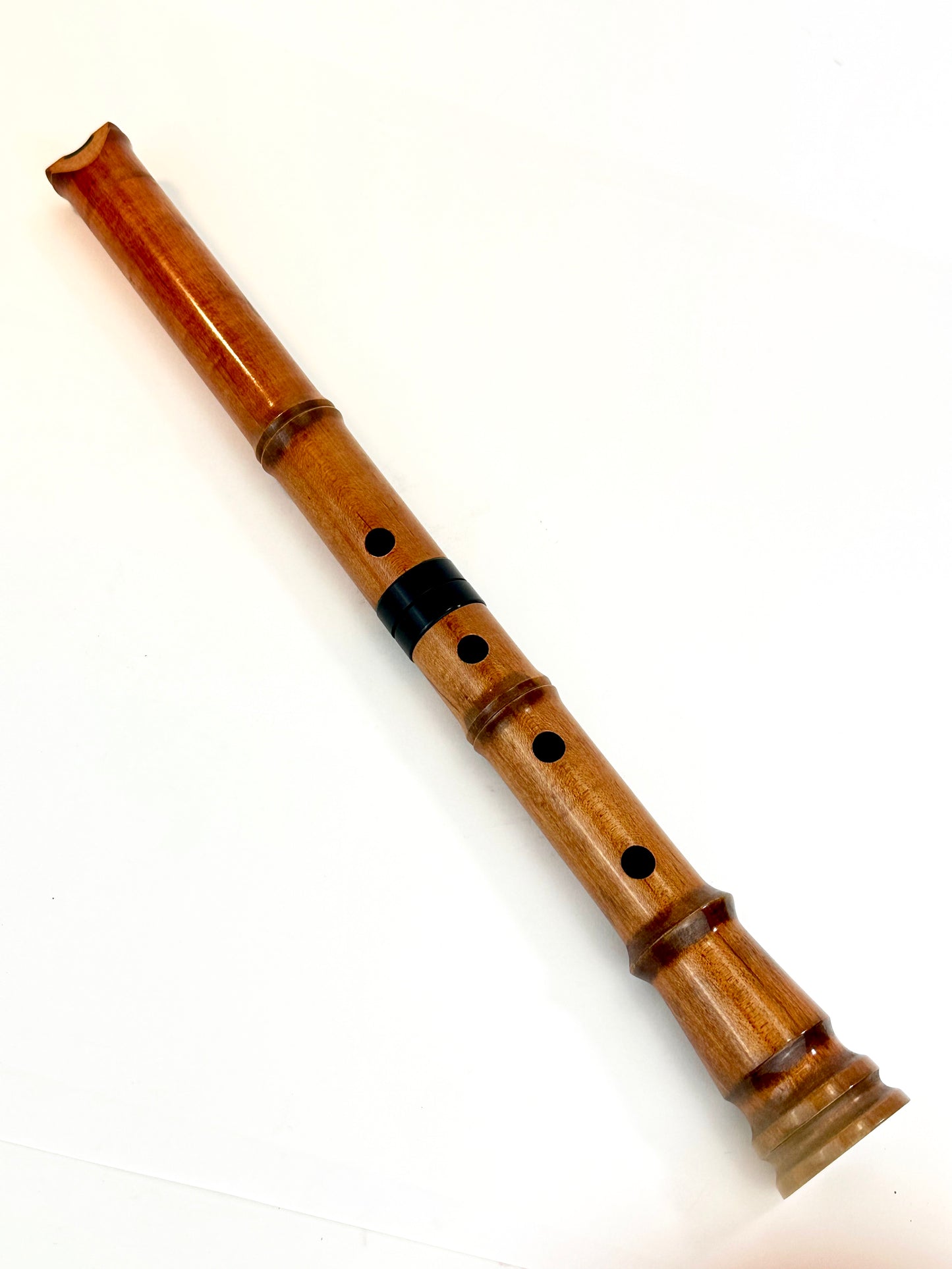 Vintage Japanese Shakuhachi Wooden Flute in Playable Condition 19"