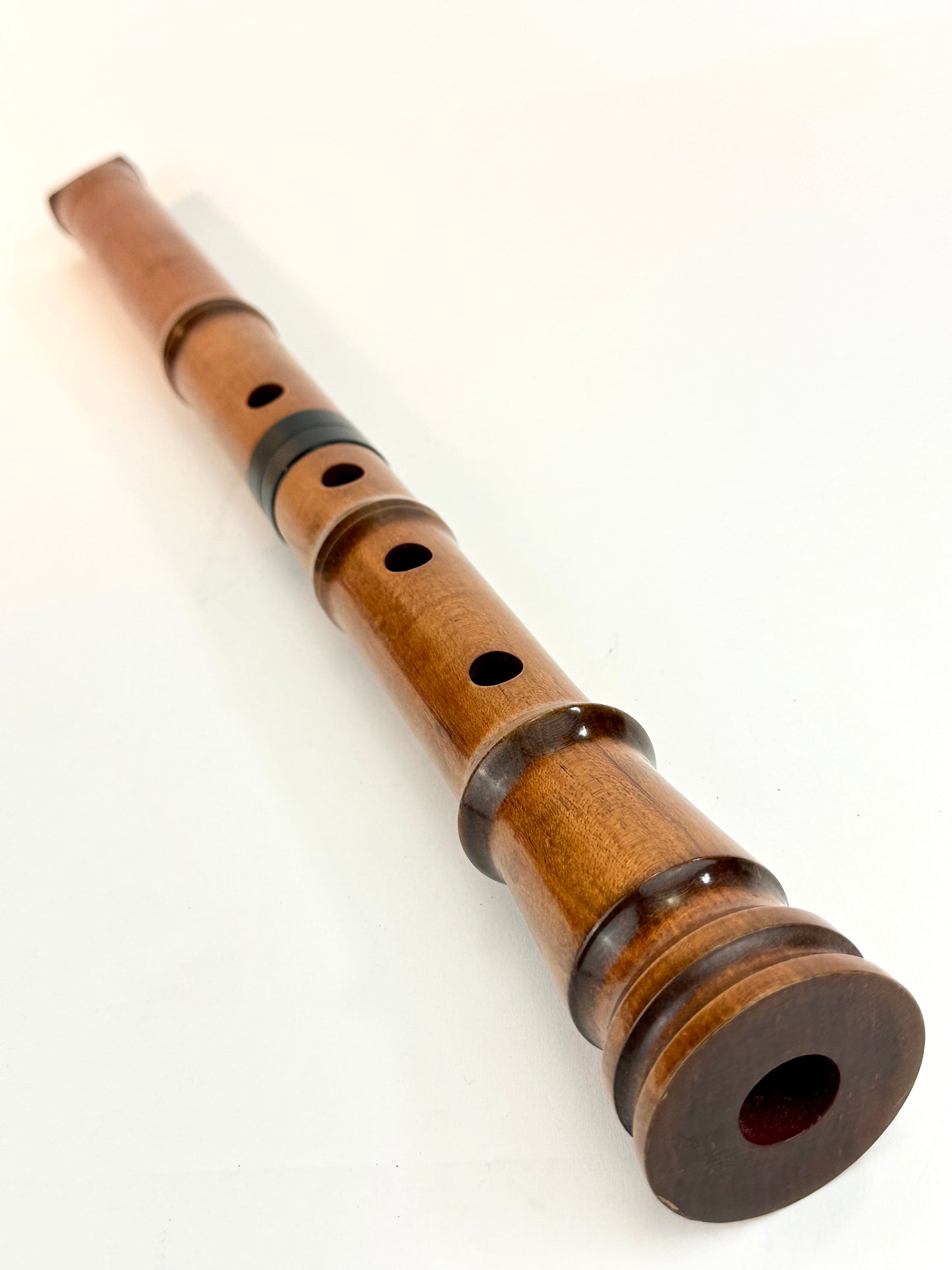 Vintage Japanese Shakuhachi Wooden Flute in Playable Condition 19"