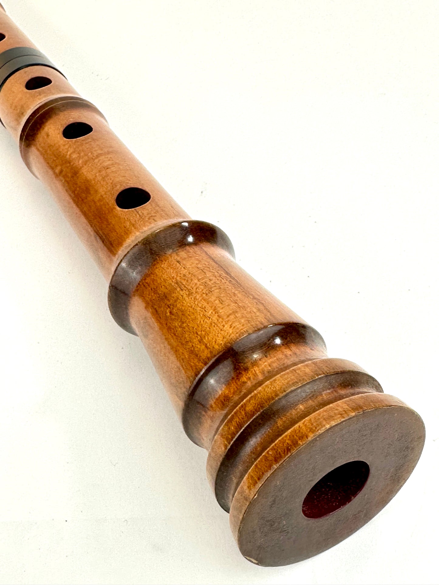 Vintage Japanese Shakuhachi Wooden Flute in Playable Condition 19"