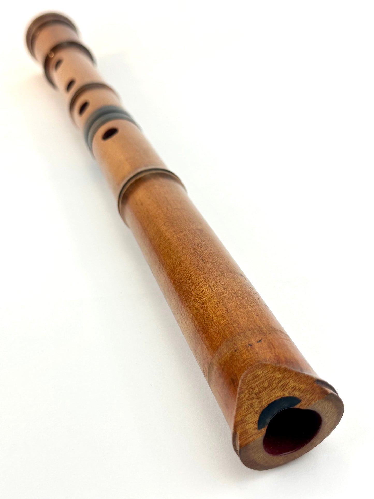 Vintage Japanese Shakuhachi Wooden Flute in Playable Condition 19"