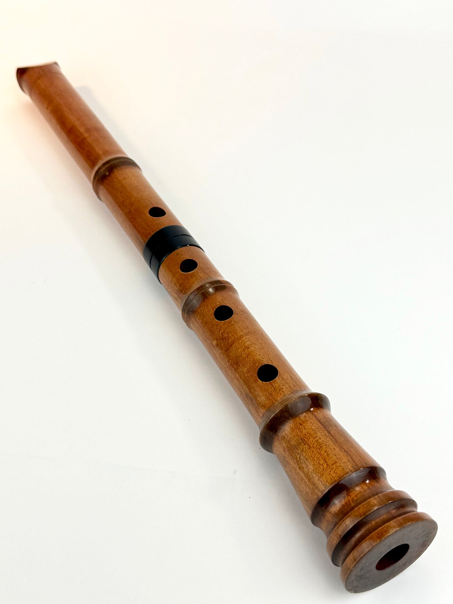 Vintage Japanese Shakuhachi Wooden Flute in Playable Condition 19"
