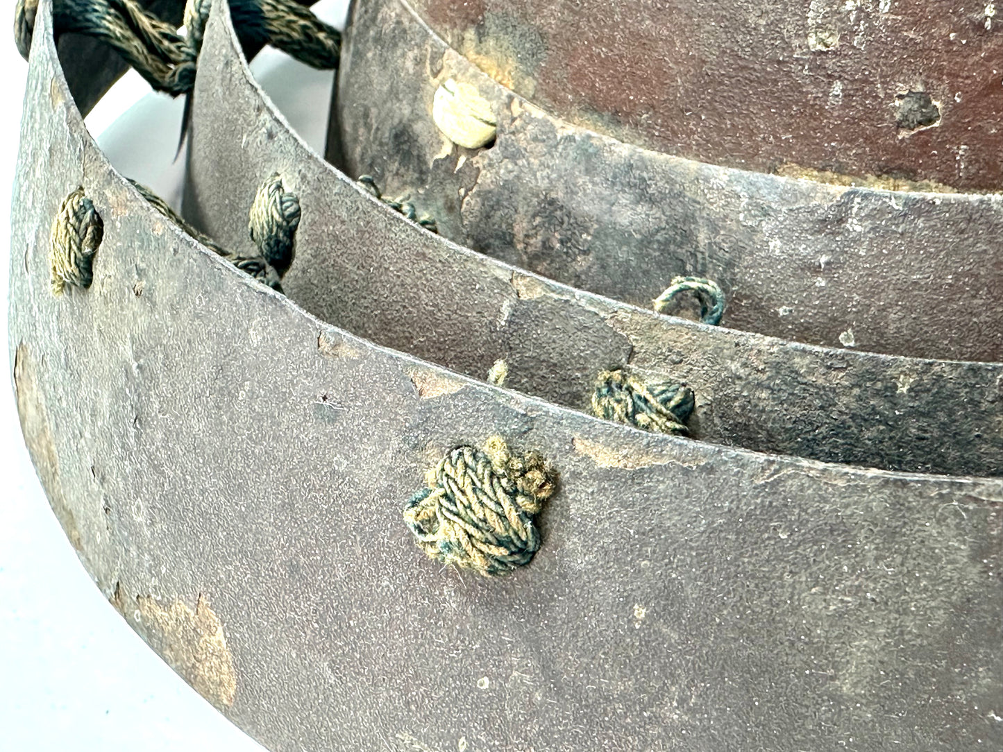 Rare Antique Japanese Samurai Armor Late Edo Tōsei Gusoku Full Suit w Kabuto