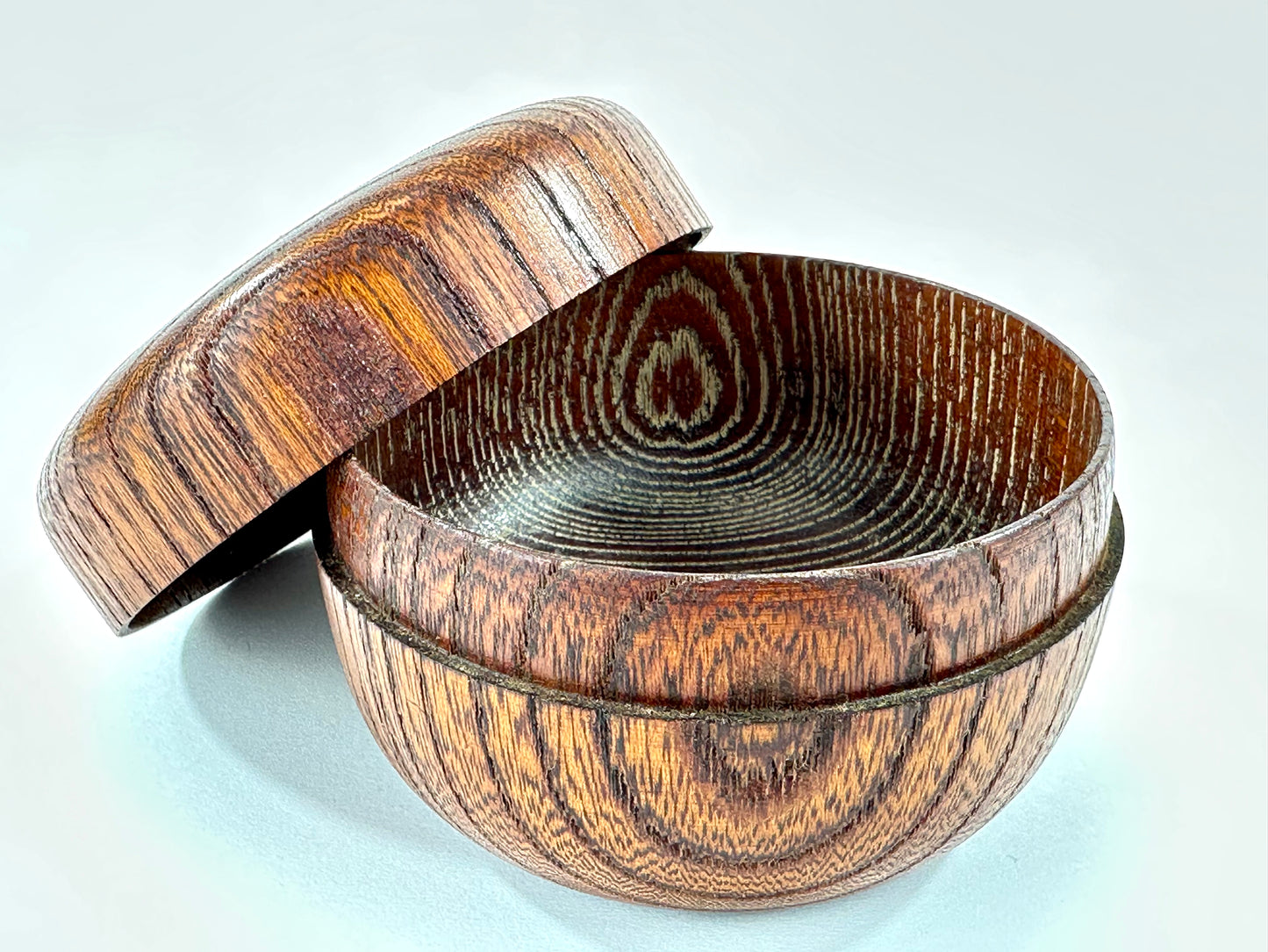 Japanese Keyaki Zelkova Wood Hira Natsume Take Bamboo Makie Tea Caddy