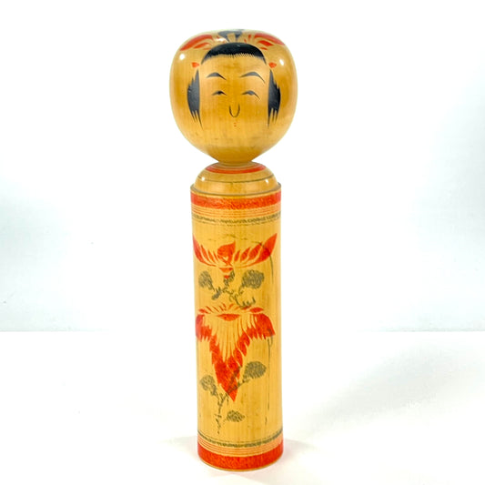 Vintage Japanese Kokeshi WoodenDoll 6"