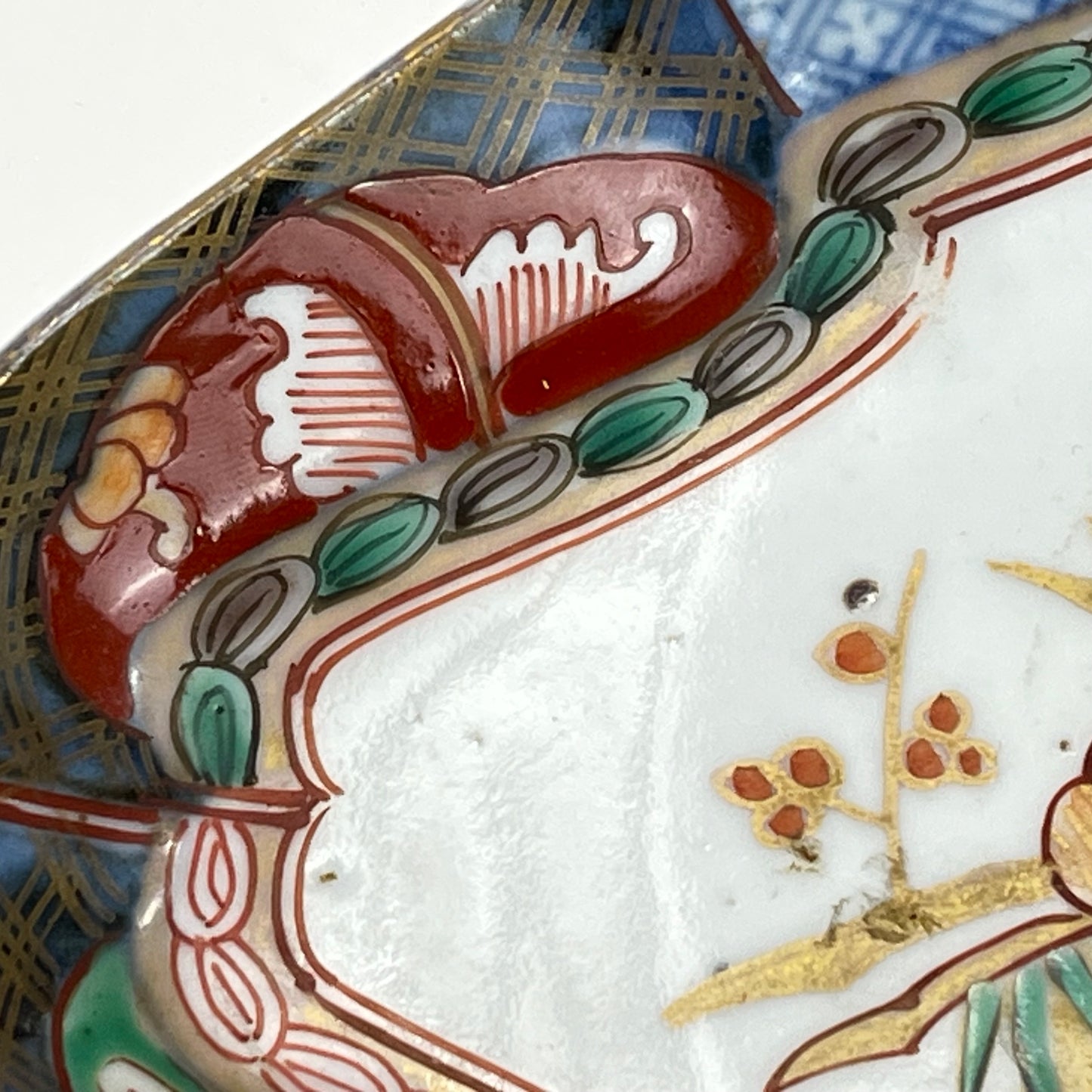 Antique Japanese 1800'S Ceramic Imari Small