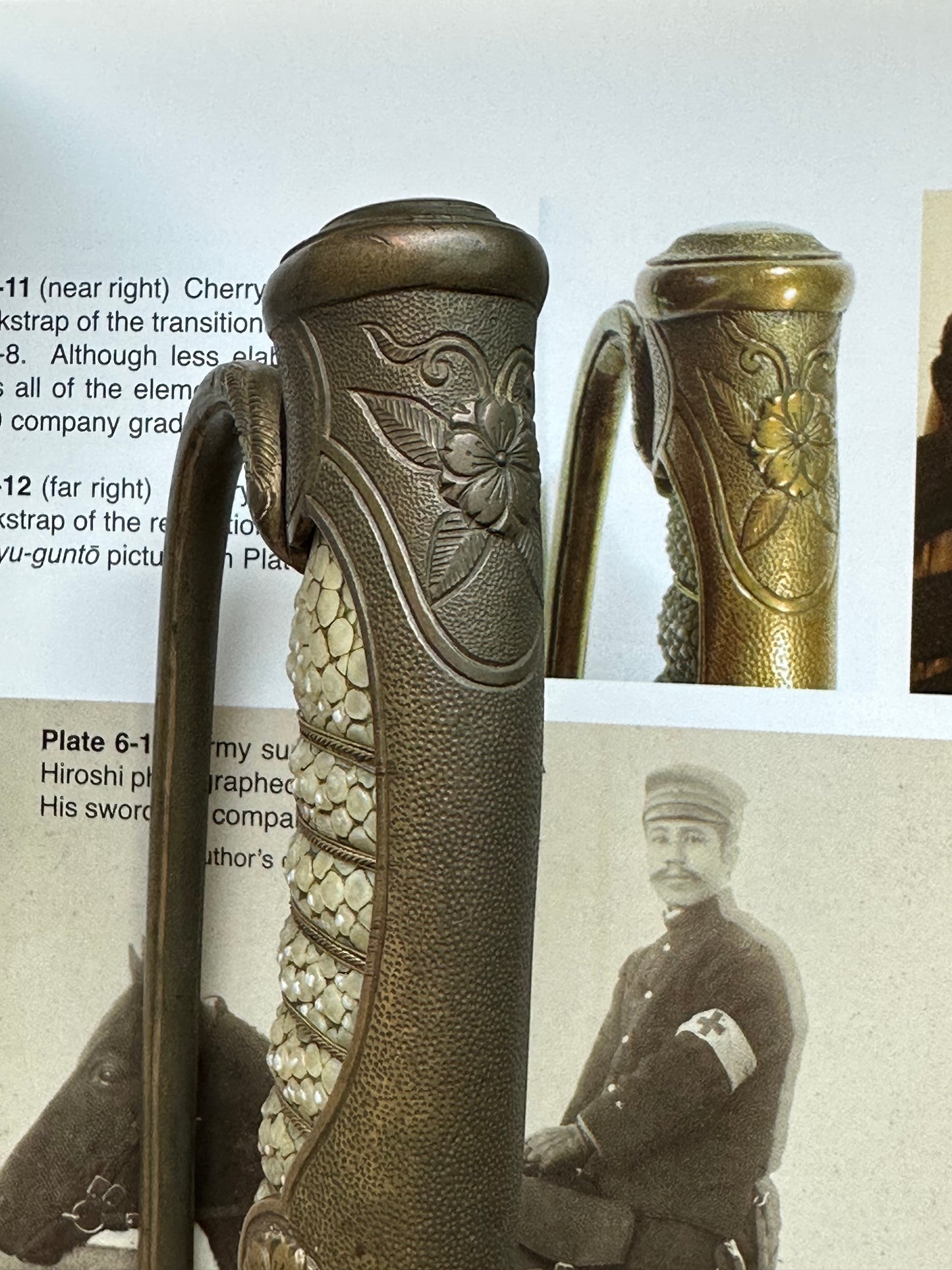 Japanese Type 19 Cavalry Officer’s Saber (Kyū-guntō) Ray Skin Hilt Meiji c1886 Sword LS109