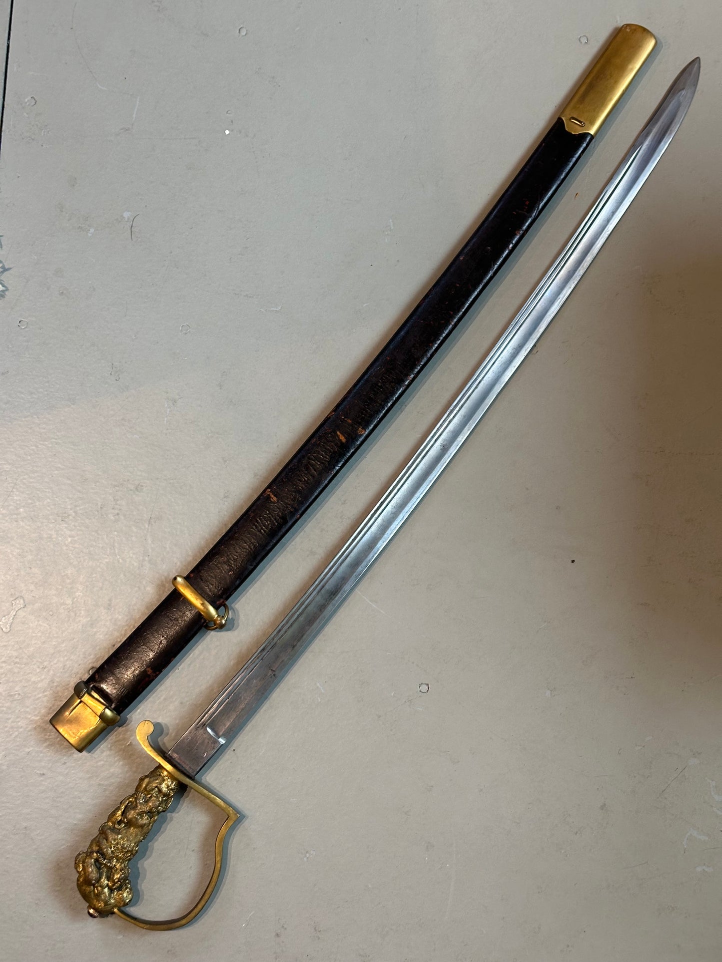 Imperial Russia Presentation Officer’s Saber for Port Arthur, December 1904 37" LS#220