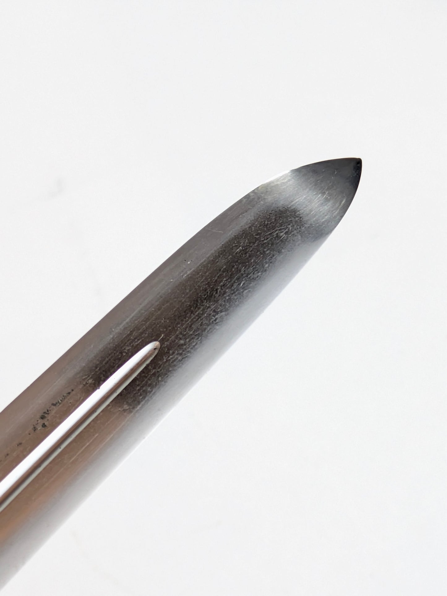 Japanese Yari Spearhead Signed Monju Kanehisa Edo Genroku Period 1688–1704