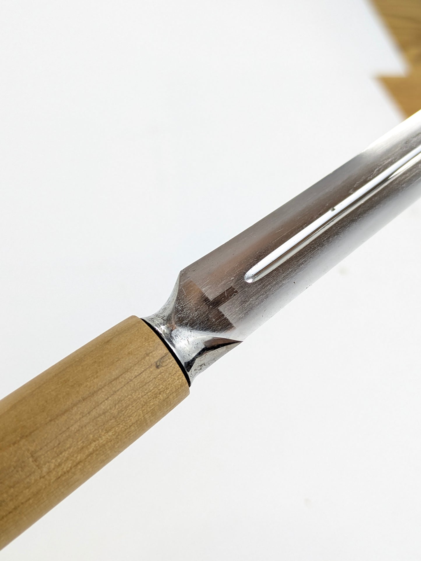 Japanese Yari Spearhead Signed Monju Kanehisa Edo Genroku Period 1688–1704