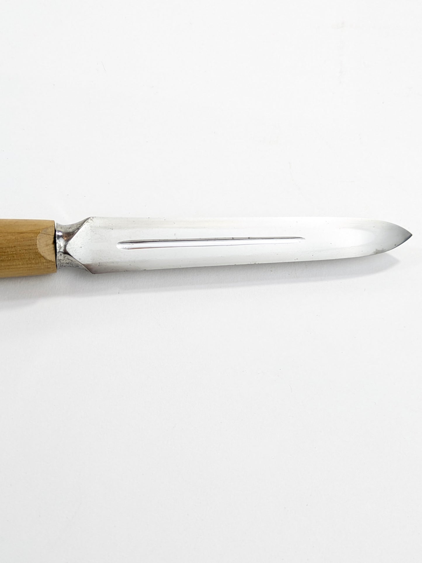 Japanese Yari Spearhead Signed Monju Kanehisa Edo Genroku Period 1688–1704