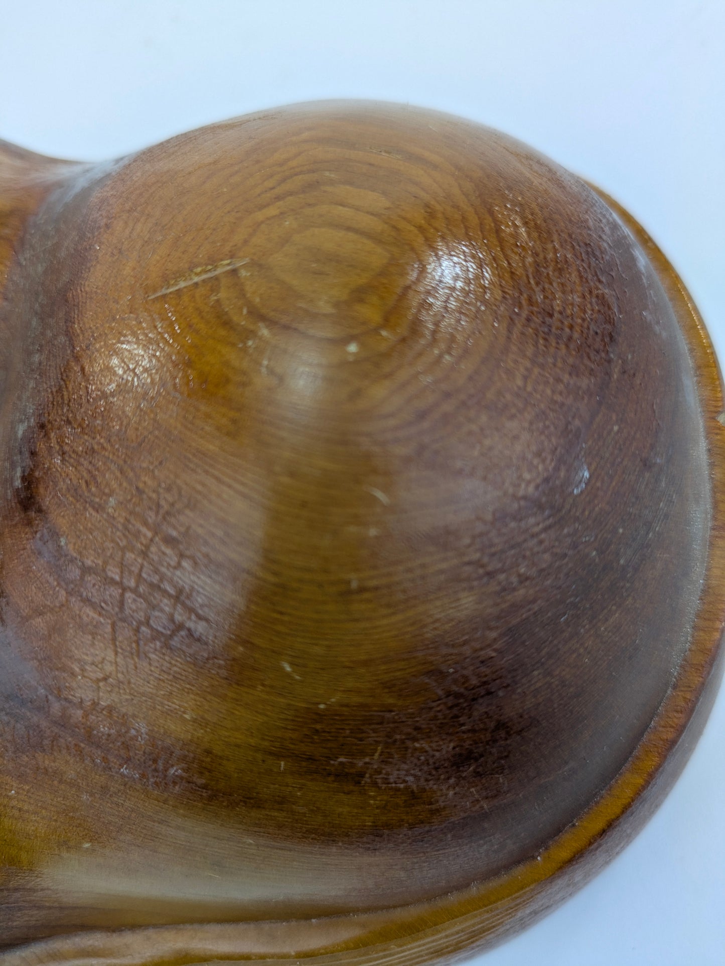 Vintage Japanese Okame Mask – Otafuku “Goddess of Laughter” – Folk & Kyōgen Theater Wood Handmade