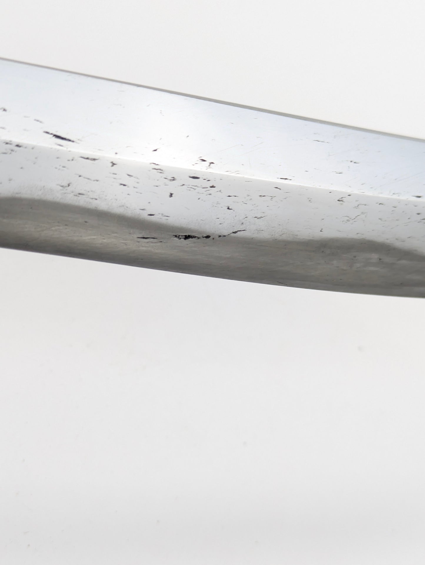Japanese Edo Era Naginata Blade Signed “Harunobuyoshi” 16"