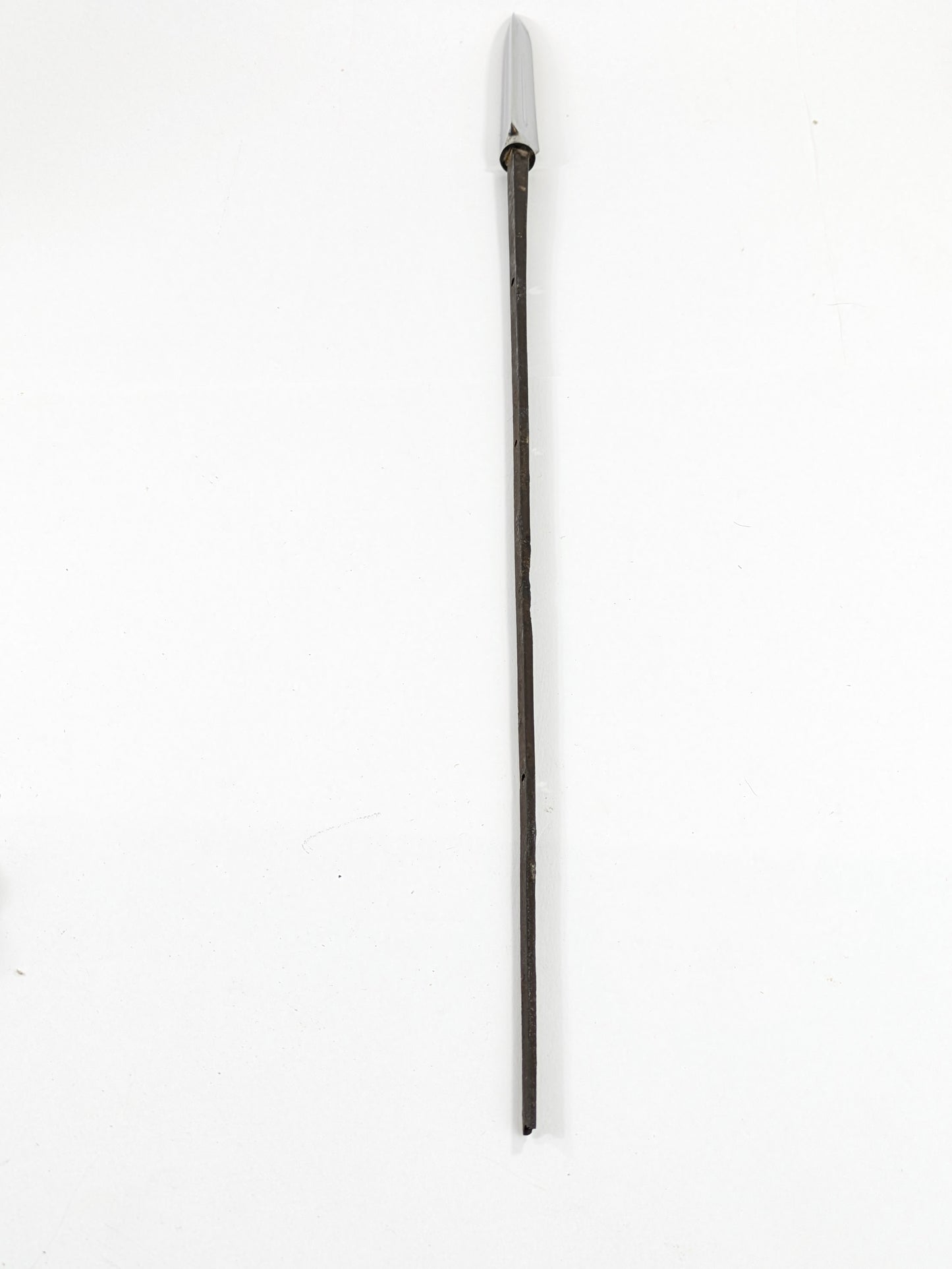 Japanese Yari Spearhead Signed Monju Kanehisa Edo Genroku Period 1688–1704