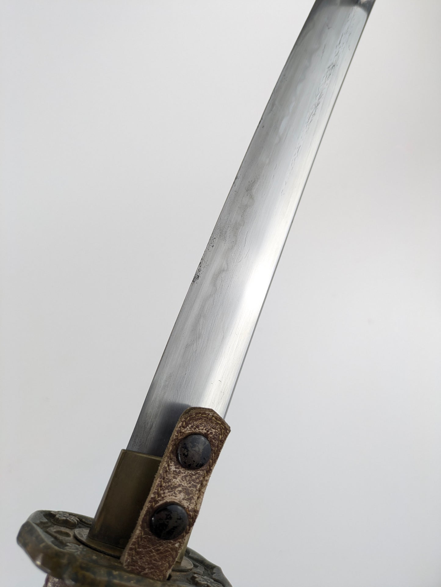 Japanese Samurai Katana Kiyomitsu Signed / Dated 1560 Mounted WWll Army Fittings Sword LS#102