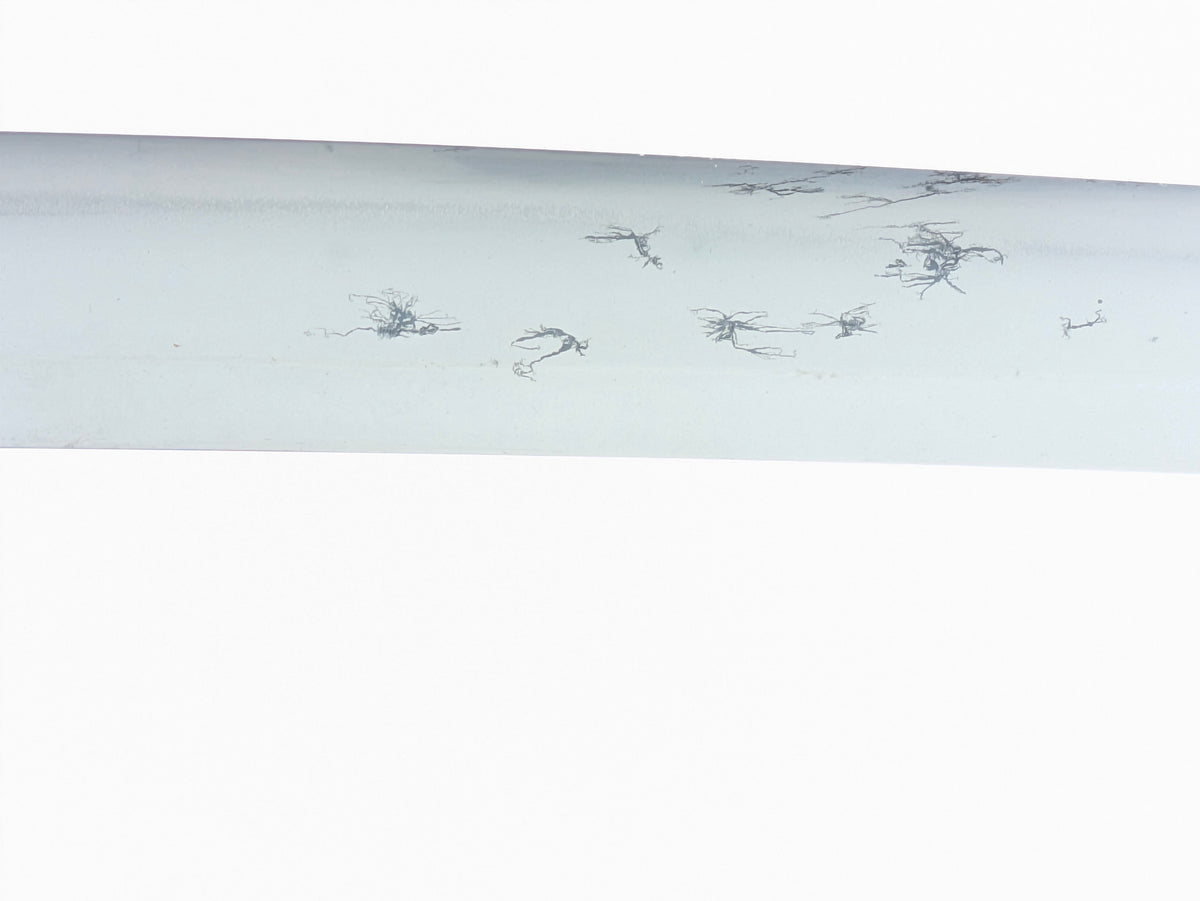 Antique Japanese Wakazashi Short Sword by Yamato no Kami Fujiwara Tadayuki w/ Papers