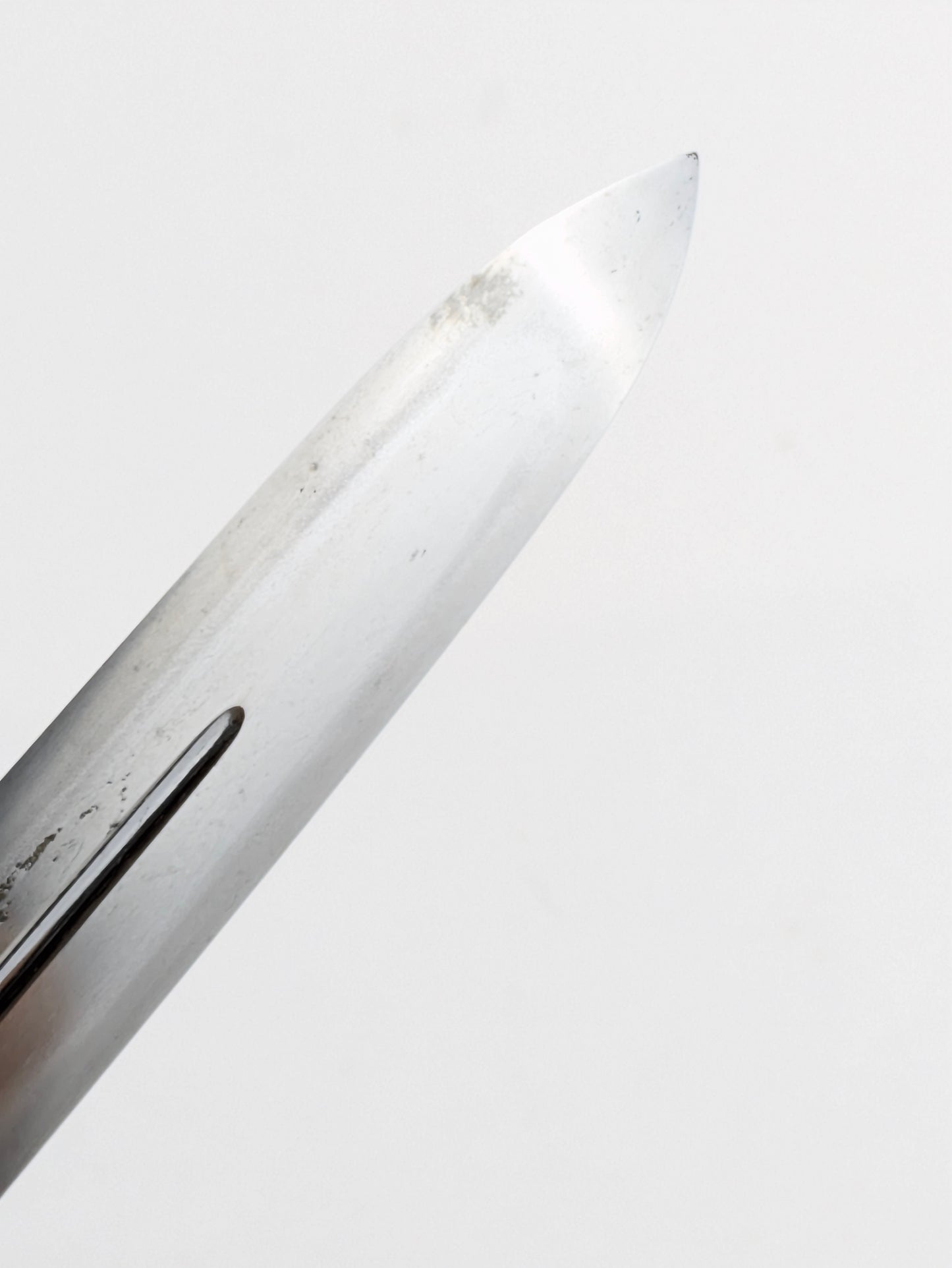 Japanese Yari Spearhead Signed Monju Kanehisa Edo Genroku Period 1688–1704