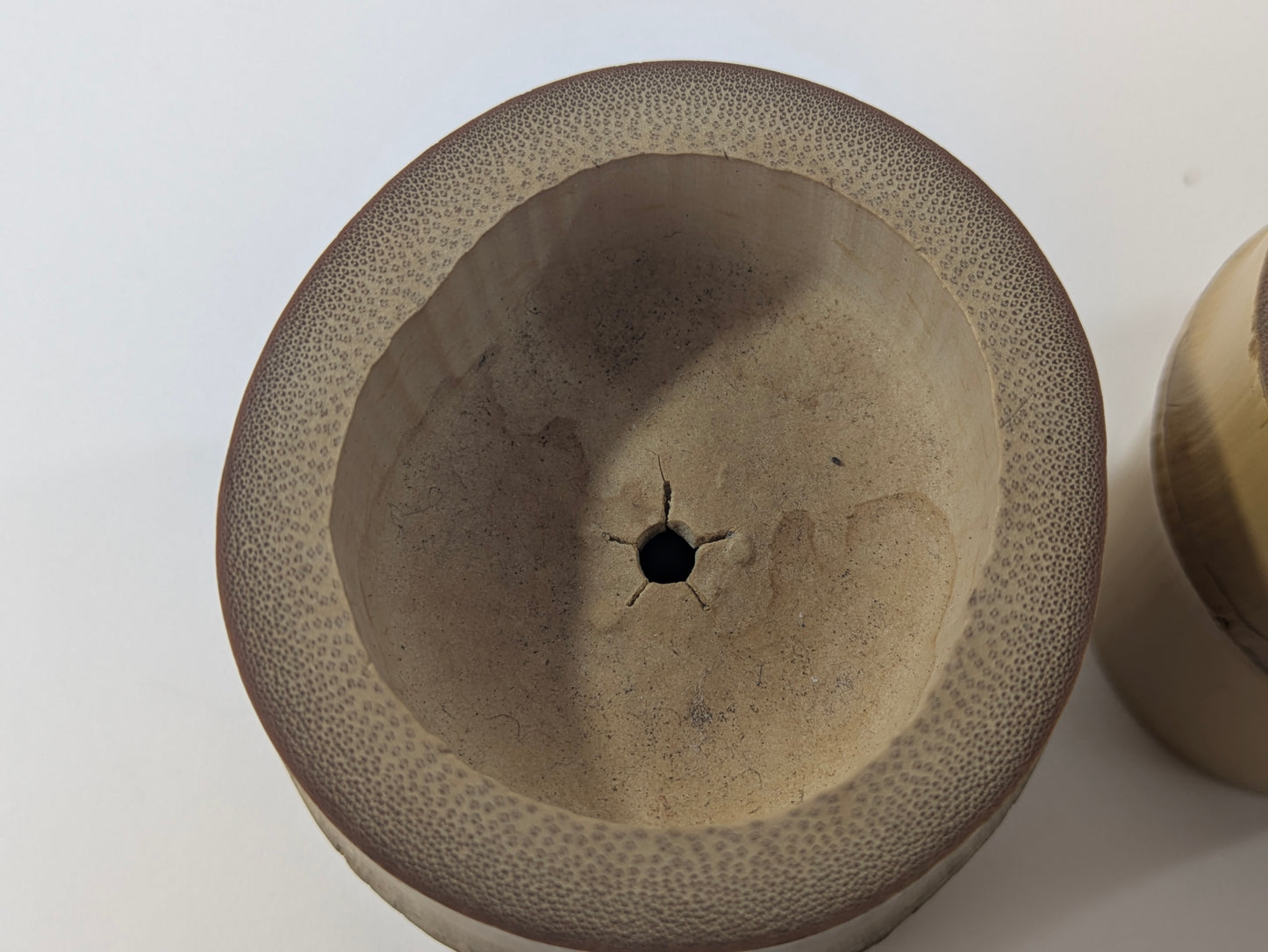 Vintage Japanese Set of 4 Bamboo Futaoki Lid Rests for Tea Ceramony