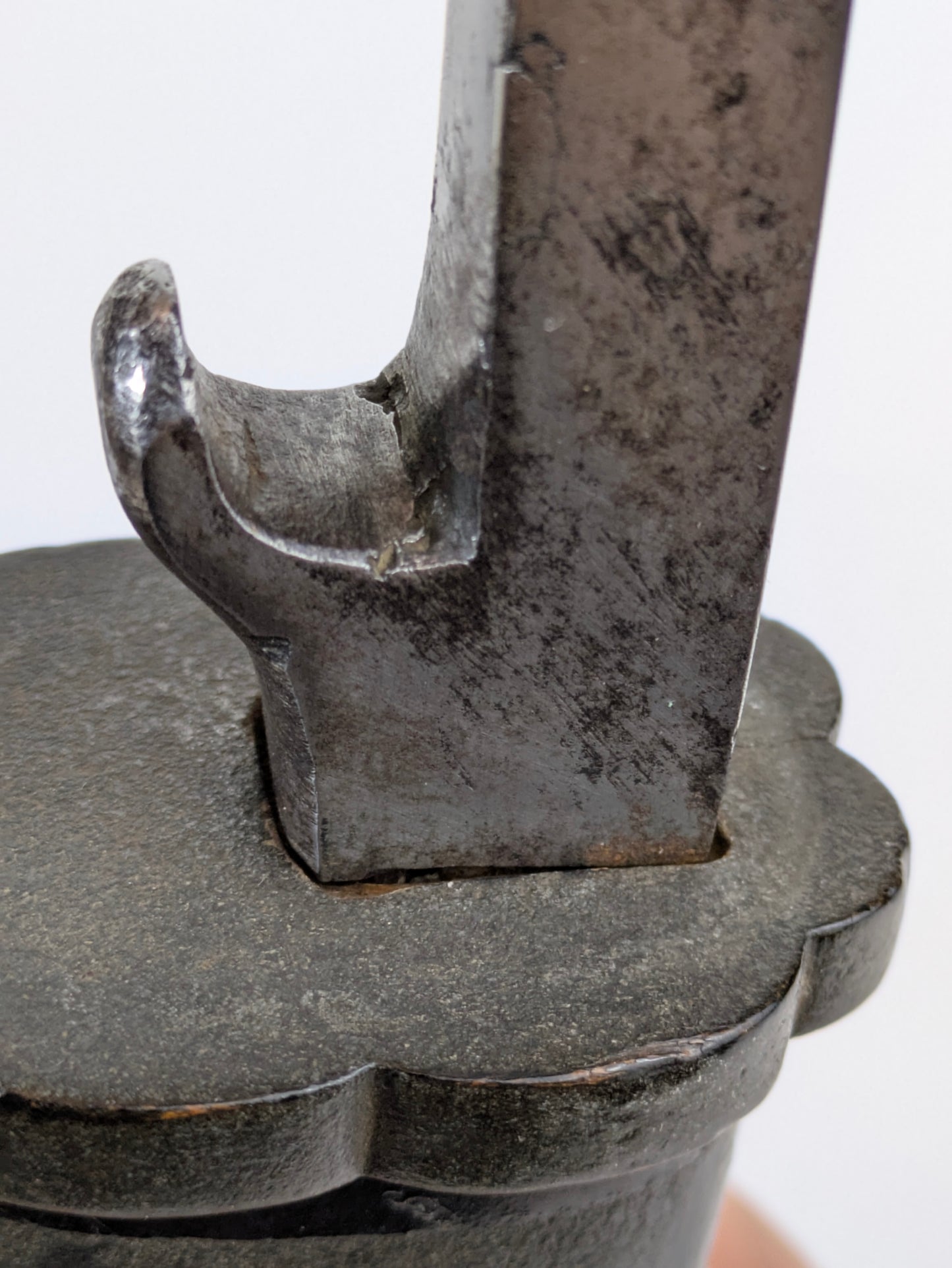 Rare Japanese Edo Period c1700's Samurai Hachiwari Kabutowari “Helmet Breaker” Weapon Jutte  LS#006