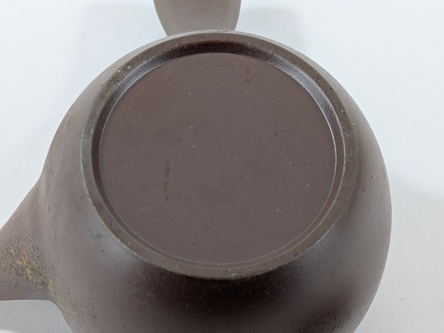 Japanese Tokoname Kyusu Teapot Side Handle Clay w/ Box Signed