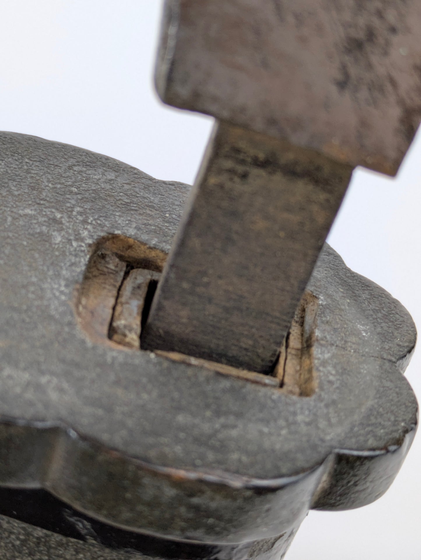 Rare Japanese Edo Period c1700's Samurai Hachiwari Kabutowari “Helmet Breaker” Weapon Jutte  LS#006