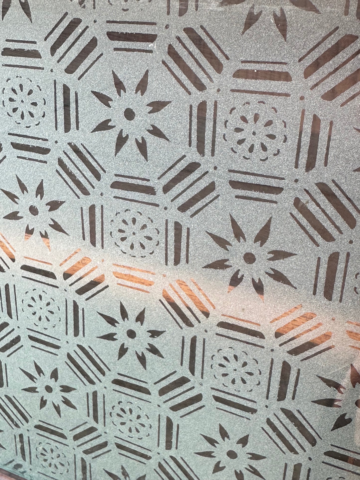 Rare Antique Japanese Keyaki Chadansu c1937 Cabinet Carved Crane & Turtle Finials Persimmon Trim 36"W