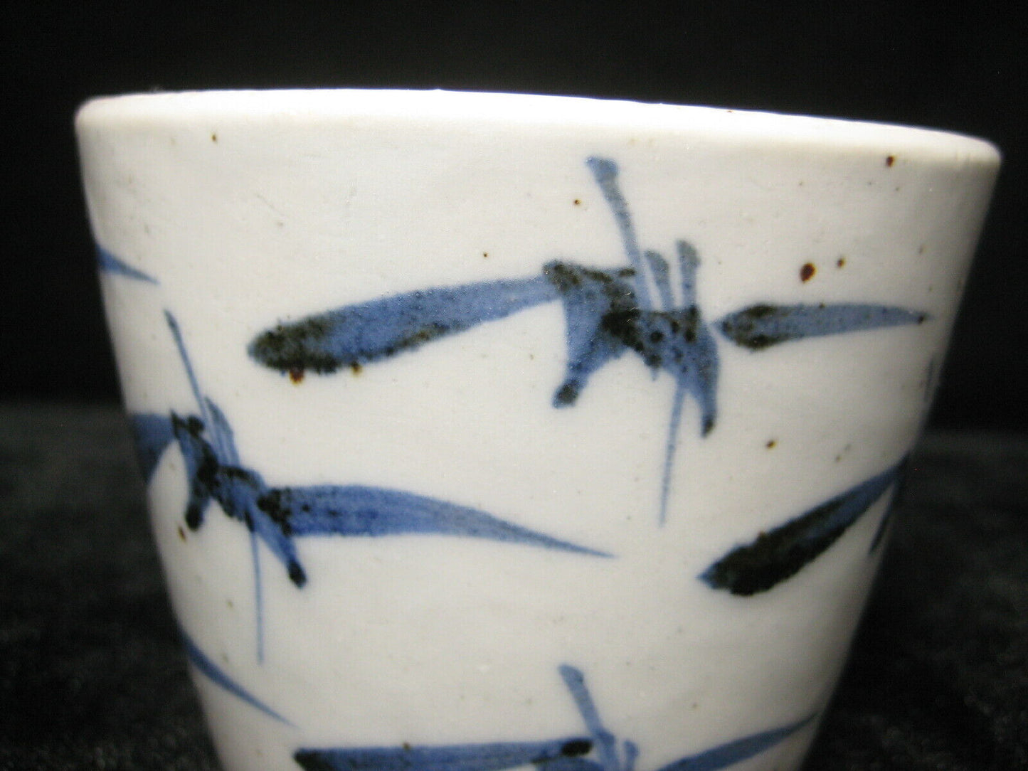 Antique Japanese Meij Era C1910 Imari Signed Sake Cup Sobachoko Ceramic