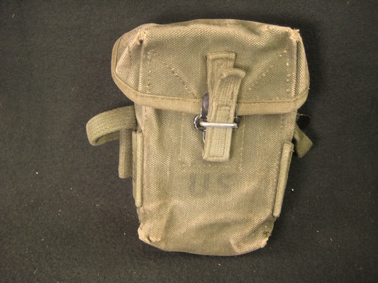 Military Usgi M56 Small Arms Ammunition Mag Pouch Vietnam War Issue