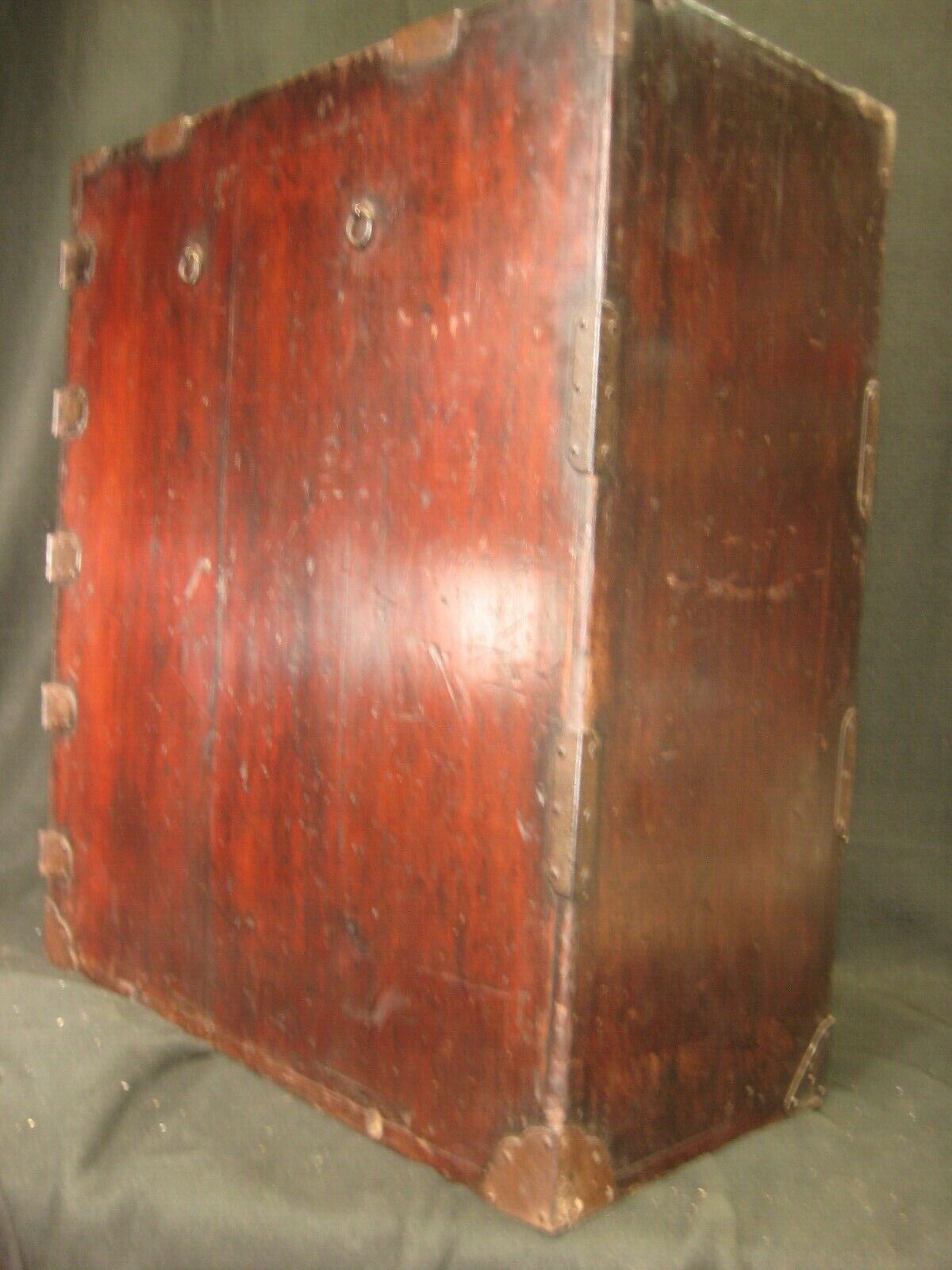 Antique Japanese Edo Era (C1780) 4 Drawer Gyosho Bako Peddlers  Tansu Chest