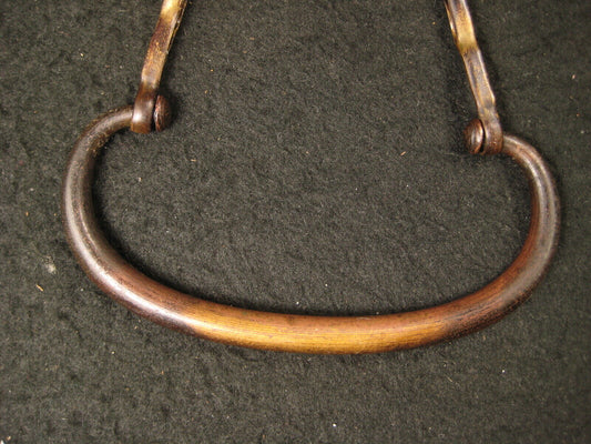Antique Japanese Taisho Era (C. 1920) Forged Brass Tansu Handle