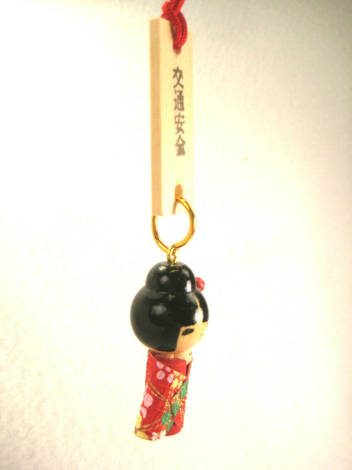 Japanese Hanging Kokeshi Charm To Protect Against Traffic Accidents
