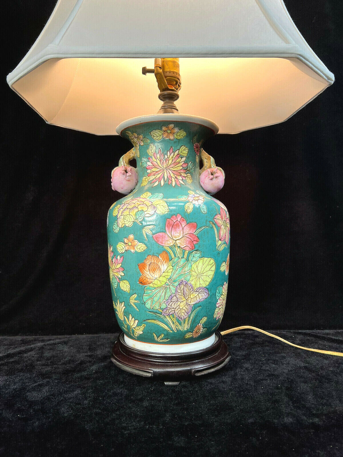 2 Vintage store Chinese Lamps