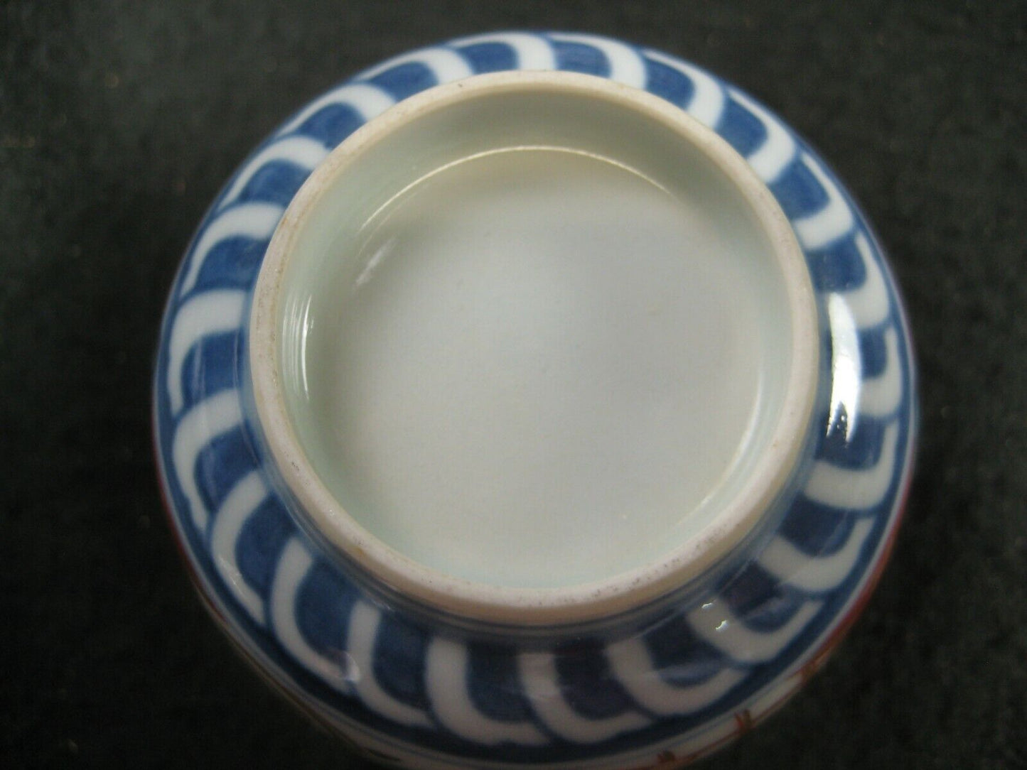 Antique Japanese Meij Era C1890 Imari Hand Painted Sobachoko Ceramic Set Of 2