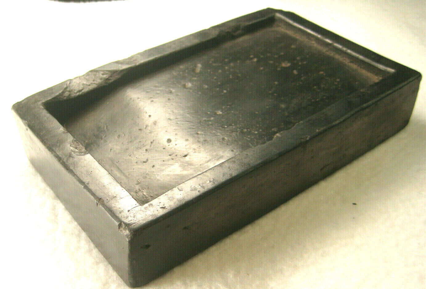 Antique Japanese Calligraphy Inkstone With A Personal History!