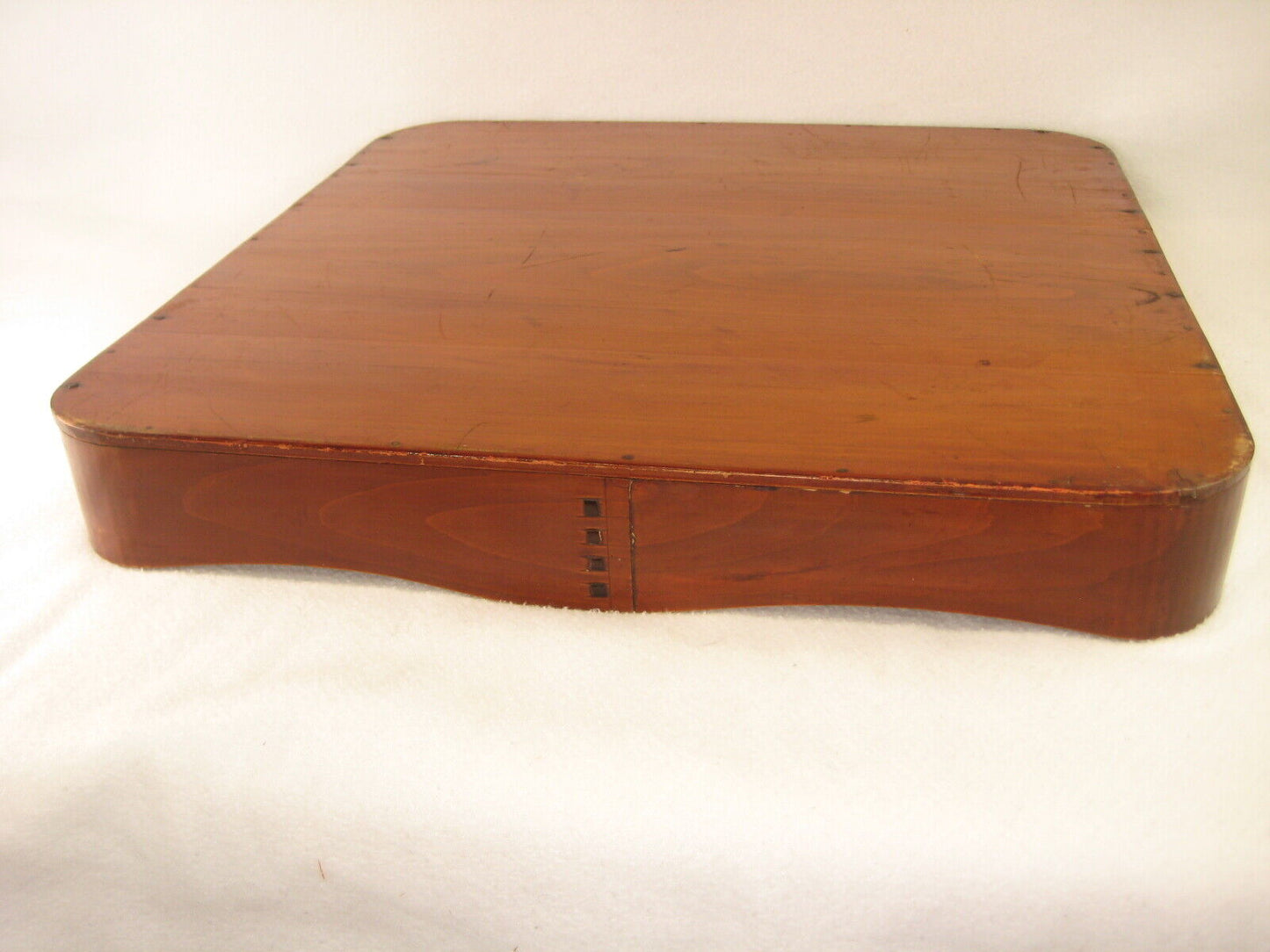 Antique Meiji Era C1890 Japanese Wood & Lacquer Obon Ozen Large Serving Tray