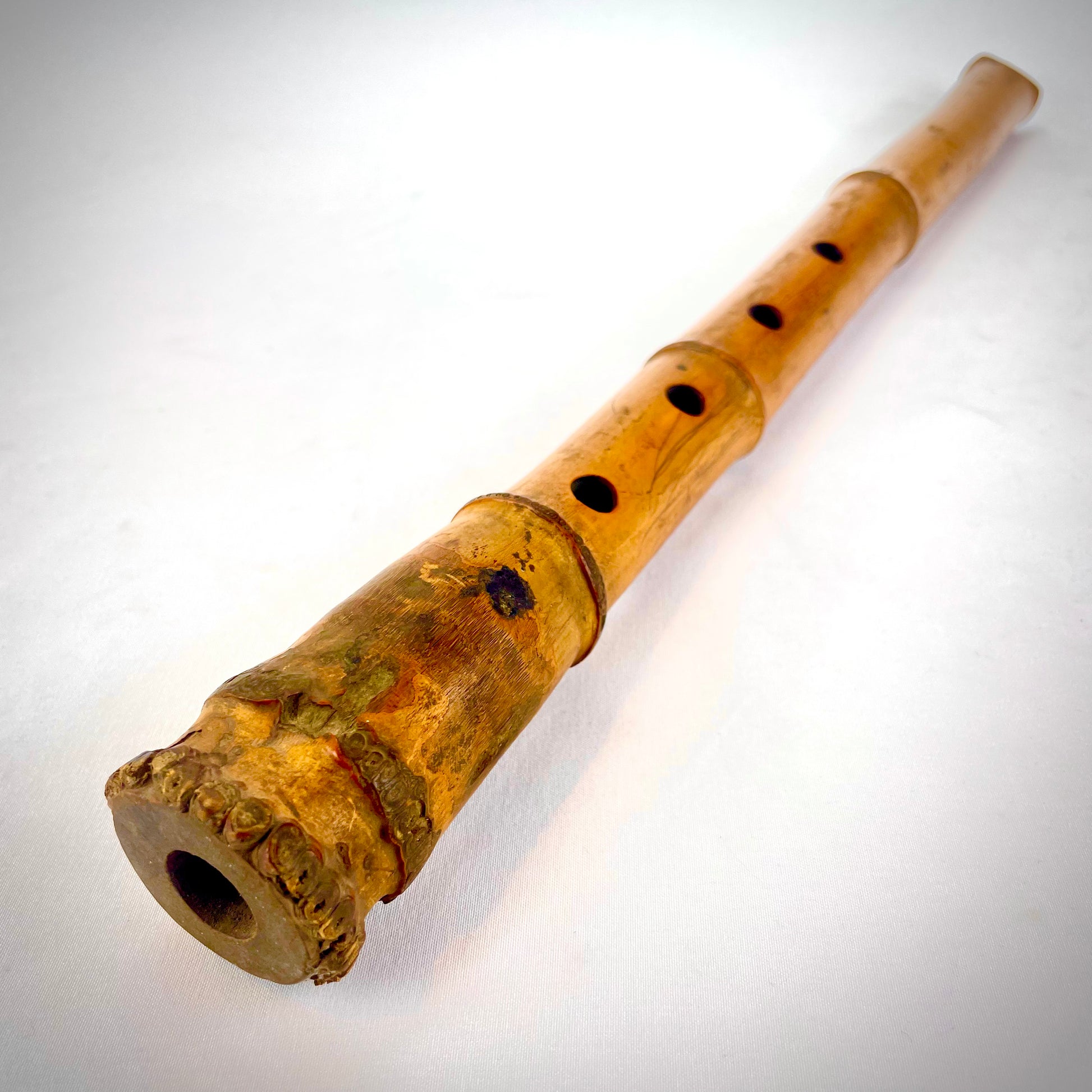 Antique Shakuhatchi Bamboo Flute c.1920 in Playable Condition