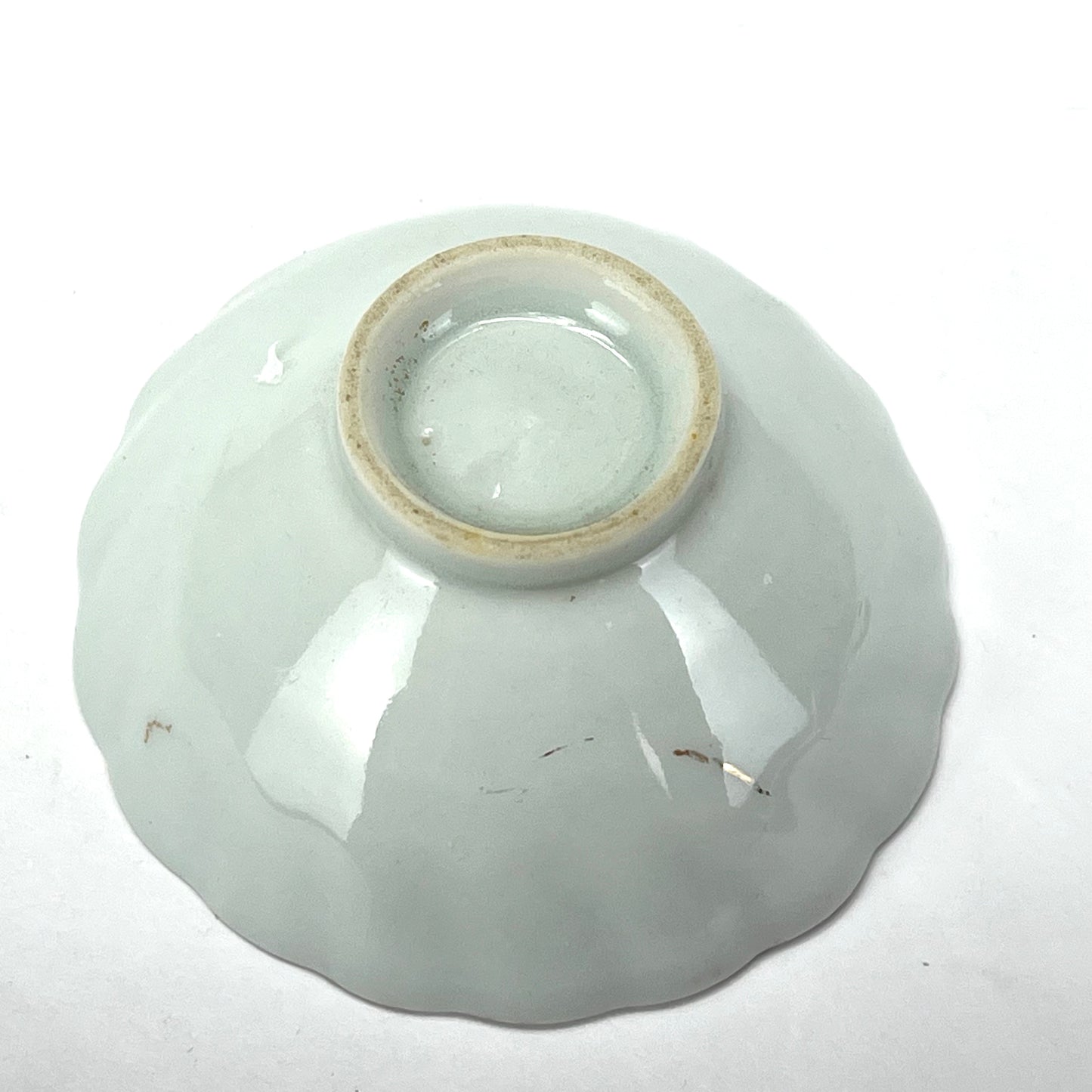 Antique Japanese c1920 Hand Painted Ceramic Sakazuki Sake Cup