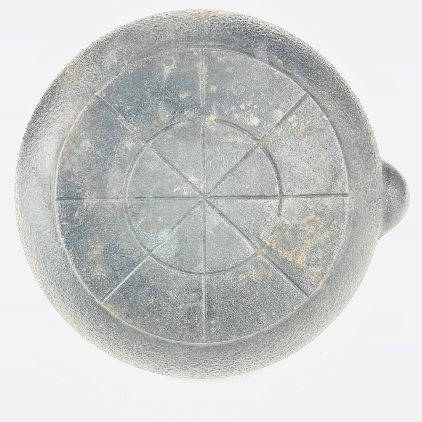 Antique (C.1930) Japanese Iron Kettle Tetsubin Fully Restored Functional 8” Diameter